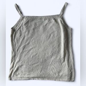 Vintage Style My Way Womens Cream Cozycore Softgirl Crochet Knit Top Small